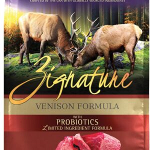 Zignature Venison Limited Ingredient Formula Dry Dog Food 25lb : Pet Supplies