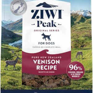 ZIWI Peak Air-Dried Dog Food – Venison - All Natural, High Protein, Grain Free, Limited Ingredient w/ Superfoods (16oz) : Pet Supplies